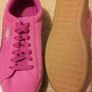 Brand new pink suede platform puma trainers Image 3