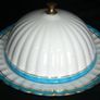 Antique Fine Bone China Muffin/Butter Dish Image 3