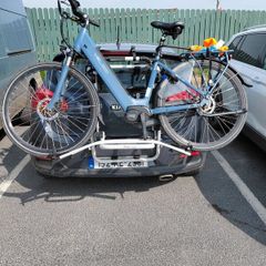 Bike platform for car.