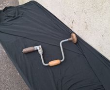 Vintage tool hand drill possible to post