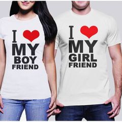 Love Couple T-shirts  Tops Tees For Valentines Day Gift Present