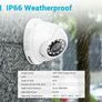 27422 ANNKE 4CH H.265 + 5MP Lite CCTV System DVR 4pcs Dome Cameras 2.0MP IR Night Vision Security White Image 3