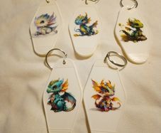 acrylic keyrings