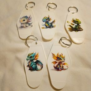 acrylic keyrings