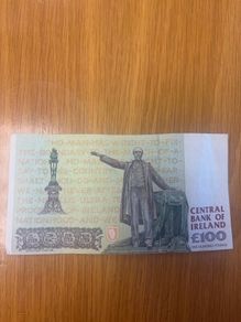 100 old Irish punt