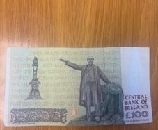 100 old Irish punt