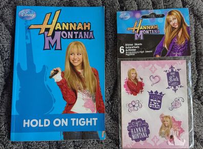 Hannah Montana Book and Stickers