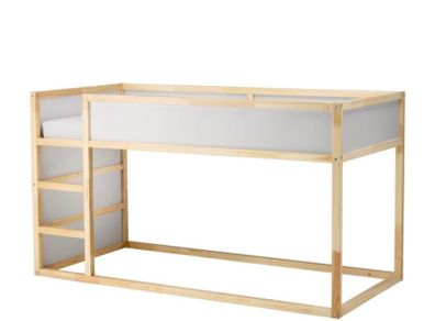 Kids Reversible Loft Bed with Mattress