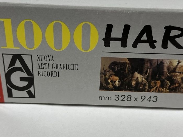 Noah's ark by Haruo Takino 1000 panorama Jigsaw puzzle