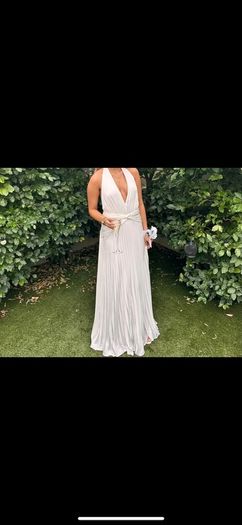 debs dress white(forever new)