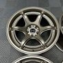 18" Inch Strom DSF45 Drift Alloy Wheels 5x114.3 Nissan silvia skyline R32 R33 Chaser JZX lexus IS200 Image 6