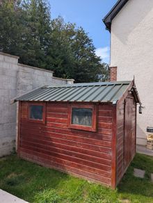Garden Shed with Steel Roof