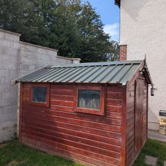 Garden Shed with Steel Roof
