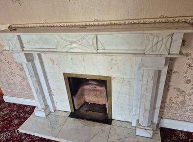 Marble Fireplace