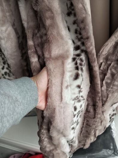 Brand new with tags Authentic Dennis Basso Reversible fur coat