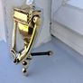old brass door knocker Image 3
