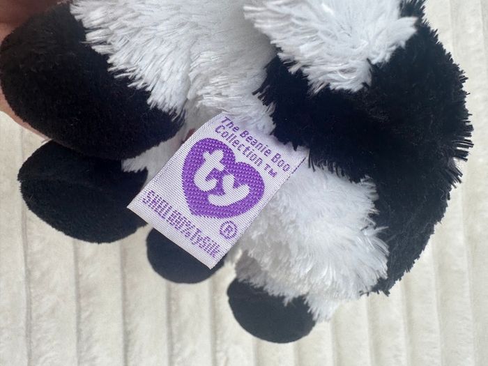 Ty Beanie Babies Daisy The Black And White Cow Used Please see pictures