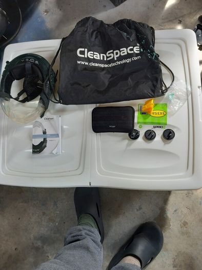 Welding clean air mask