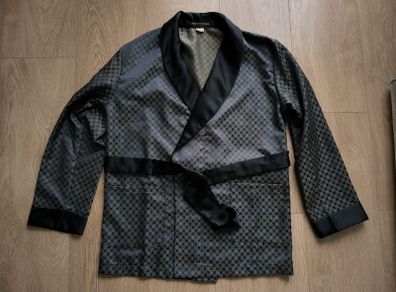 Vintage Lloyd Attree and Smith London Smoking Jacket Robe Size 60 XL XXL