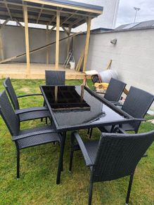 Garden table and chairs