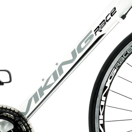 53cm Viking Elite 18 Speed STI 700c Wheel Gents, White