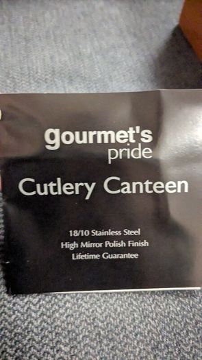 84-piece Cutlery set