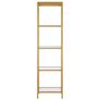 Bookcase in gold Image 3