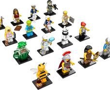 Lego CMF Series 10 Complete Series of 16 Complete Minifigure Sets 71001-2 Collectible Minifigures