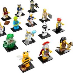 Lego CMF Series 10 Complete Series of 16 Complete Minifigure Sets 71001-2 Collectible Minifigures
