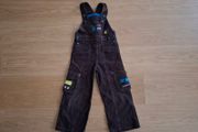 Kids' Corduroy Dungarees 4-5 years