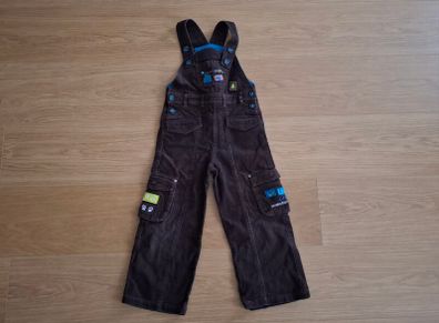 Kids' Corduroy Dungarees 4-5 years