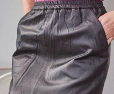 Coster Copenhagen leather skirt