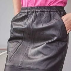 Coster Copenhagen leather skirt