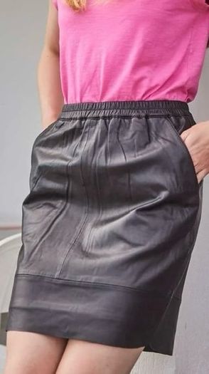 Coster Copenhagen leather skirt