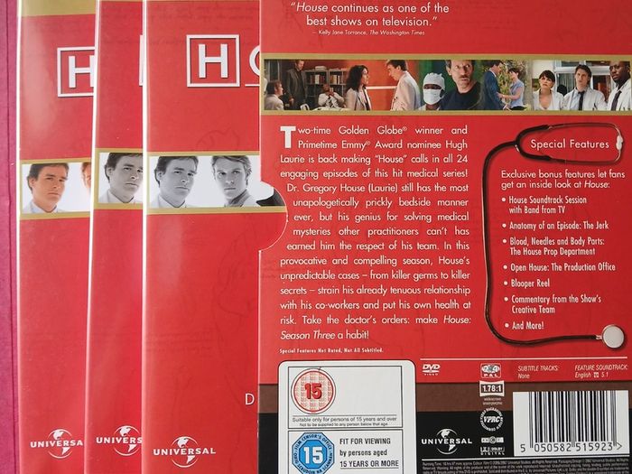 Season Three House M.D. DVD box set