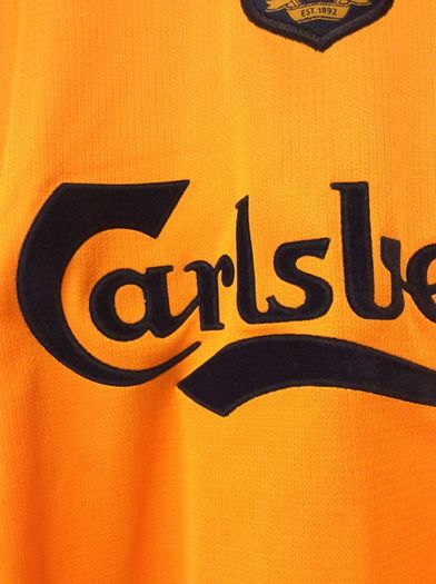 Liverpool Jersey. Official Reebok Mens Away Jersey. Season 2000/2001. True Vintage From The Time. Not A Modern Day Remake.