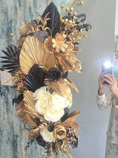 hand crated mirror