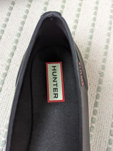 Hunter Original Tour Wellies - Womens Ballet Flats Black size 5UK