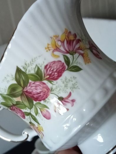 QUEEN'S Fine Bone China Rosina China "Woman and Home" Tea set