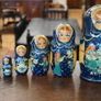 Vintage Russian Matryoshka Dolls Image 2