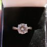 Vintage Petite Sterling Silver 925  Ring Size M - 2,42g Image 3