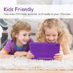 For Huawei MatePad 10.4 2022 Kids Case Shockproof Cover With Stand - Purple