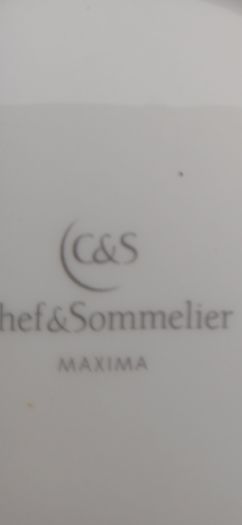 Fine Dining Porcelaine Plates  CHEF & SOMMELIER