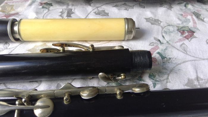 Antique Flute ,  Ivory head