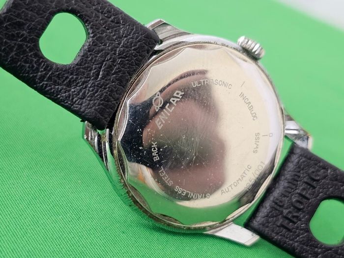 Vintage Automatic Swiss Made Enicar Swiss Watch 1960s