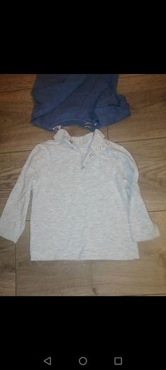 Baby long sleve tops 6 to 9 mts set of 2