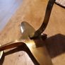 Trench Art Brass Spitfire model on stand Image 5