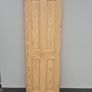 Solid Pine 4 panel door 78x26" Image 2