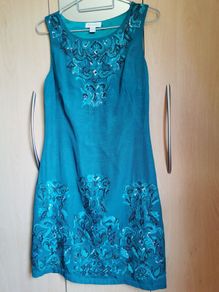 Monsoon embroidered dress UK 8