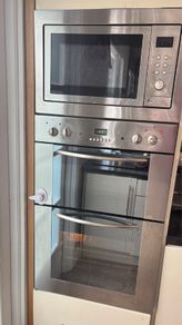 double oven and microwave